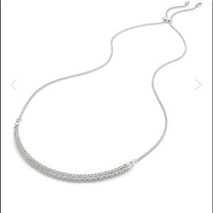 Goldie Silver Choker Necklace In Silver Filigree